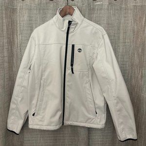 Timberland Winter/Fall/Spring Jacket - White - Small (S) - Full Zip